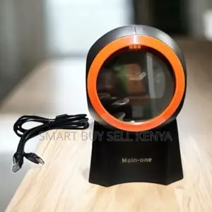 Space Saving 1d 2d Desktop Barcode Scanner for Pos Counters