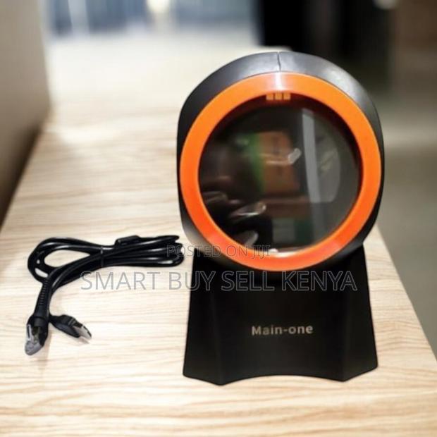 Quality Ensured 1d 2d Desktop Barcode Scanner Hands-Free - main view