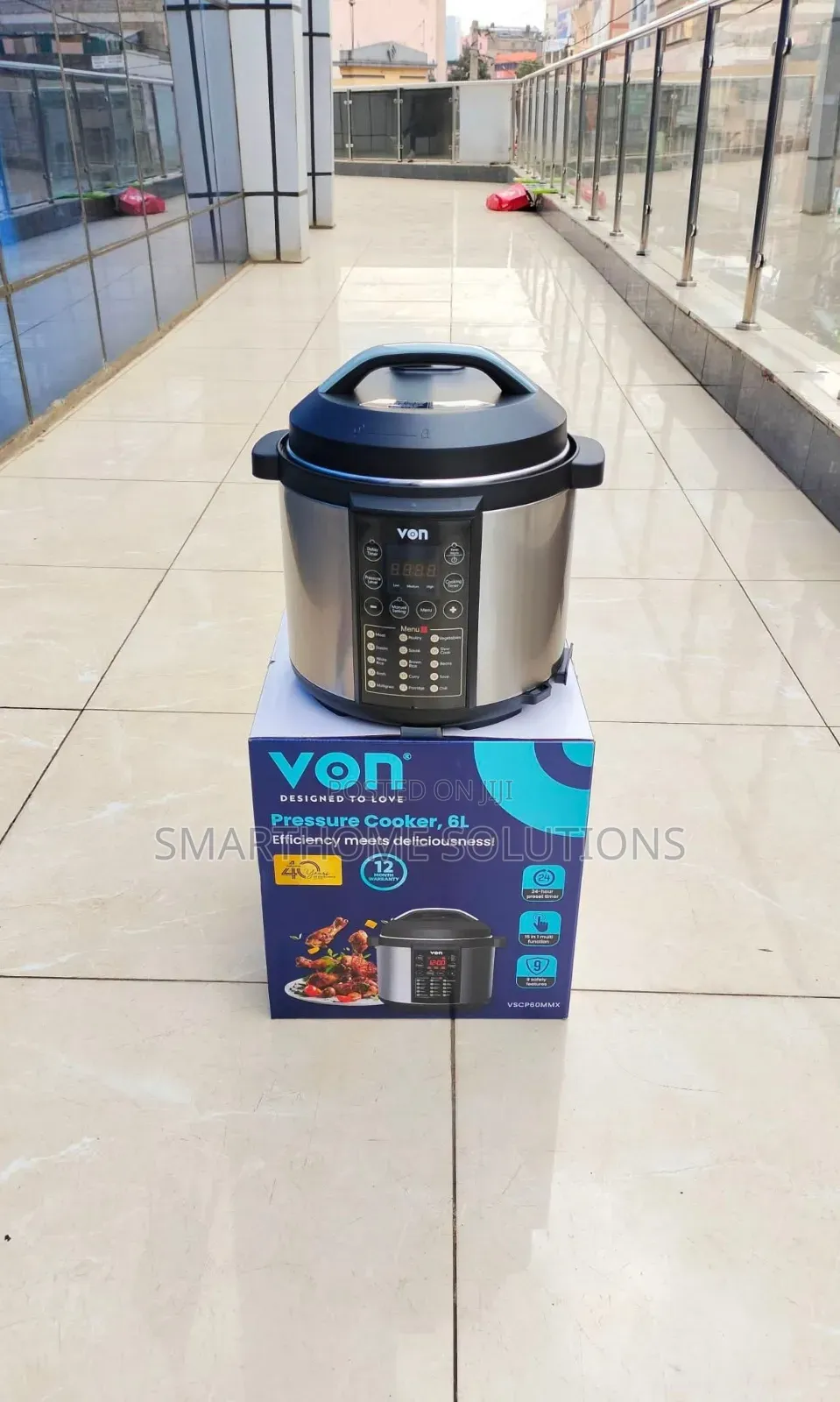 Von Electric Pressure Cooker 6litres