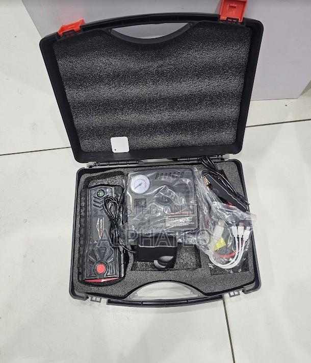 Car Jump Starter With Compressor – All-in-One Emergency Roadside Kit