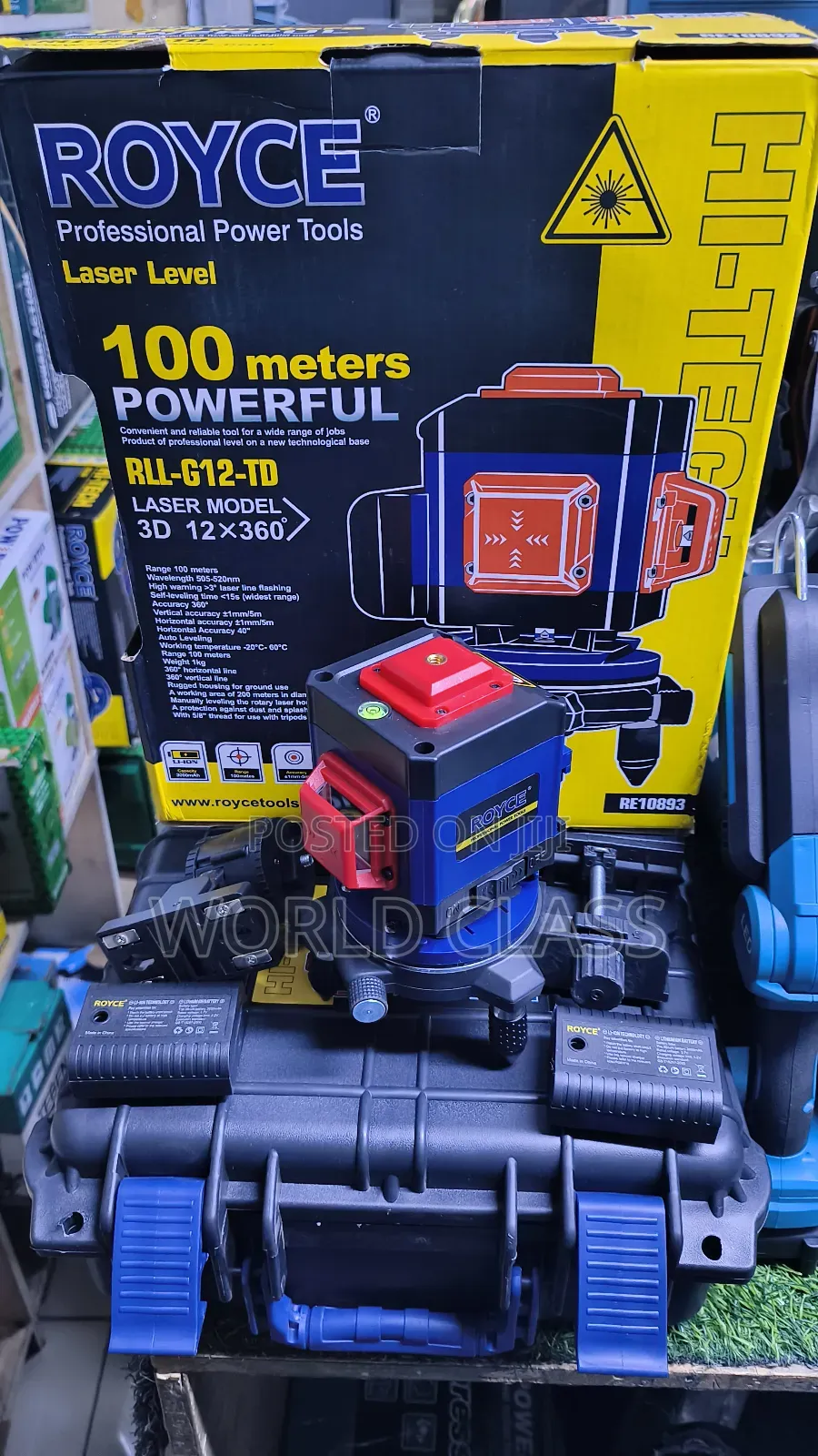 Royce Heavy Duty Laser Level