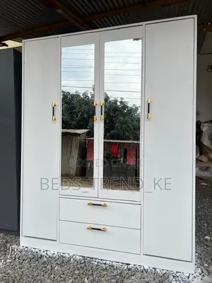 Striking Mirrored Wardrobe