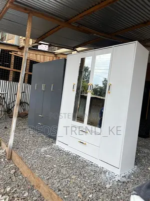 Striking Mirrored Wardrobe