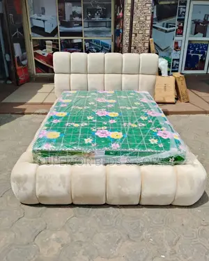 5x6 Creamy Cloud Bubble Bed