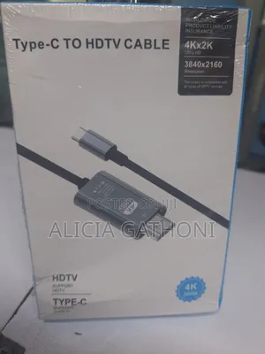 Type C to Hdmi 4kx2k Cable