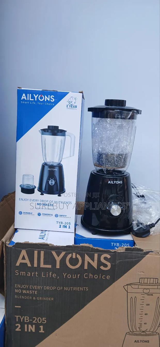 Ailyons High-Performance 2-in-1 Blender With Grinding Mill - main view