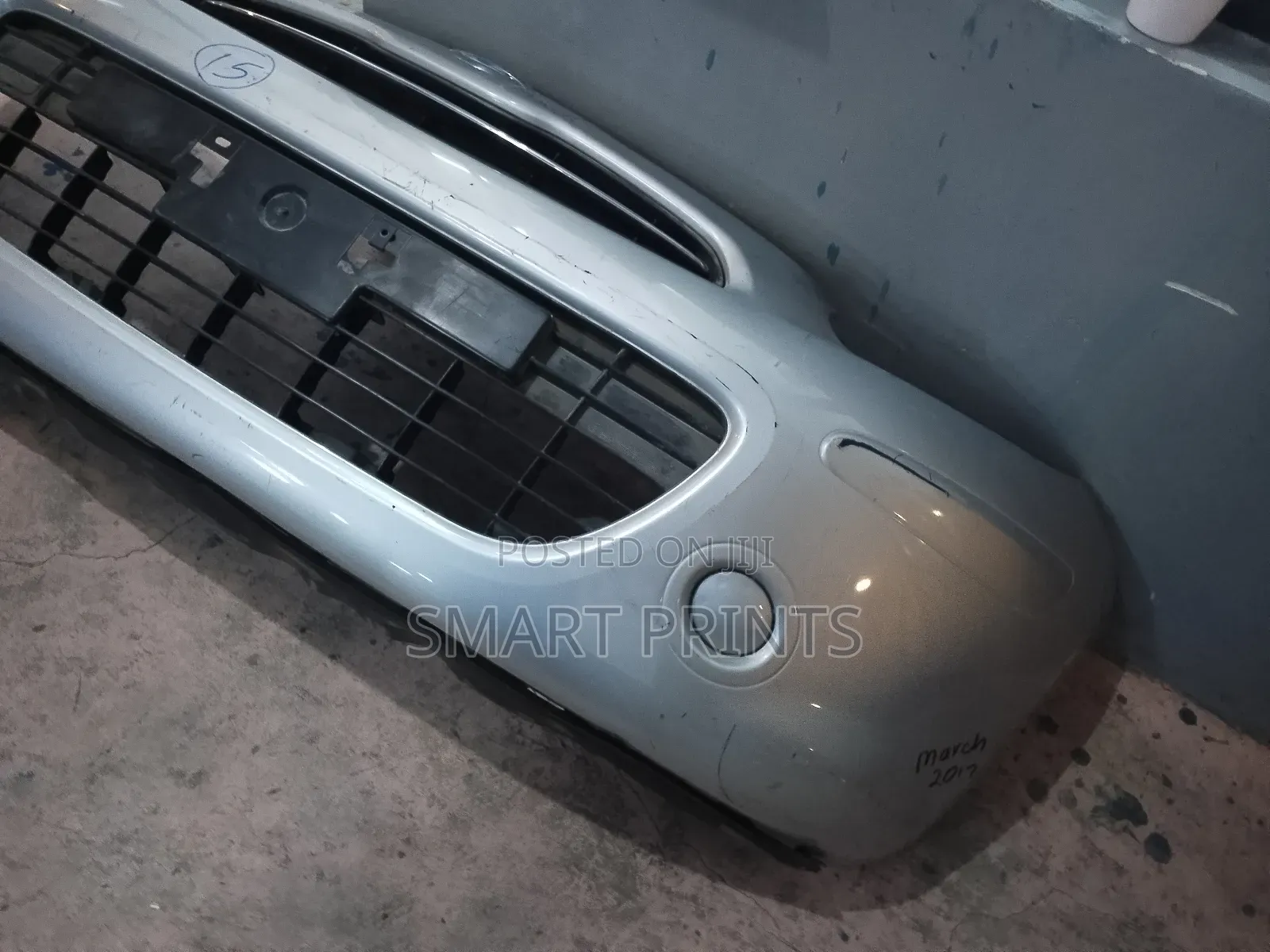 Genuine Ex Japan Nissan March 2017 Front Bumper in Good Condition