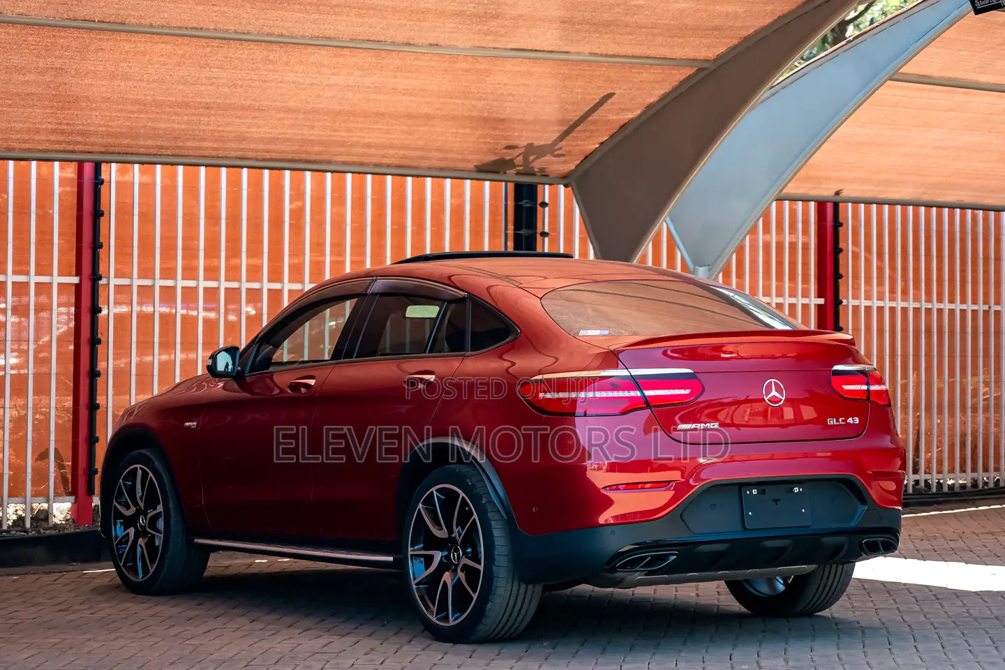 Mercedes-Benz GLC-Class 2017 Red