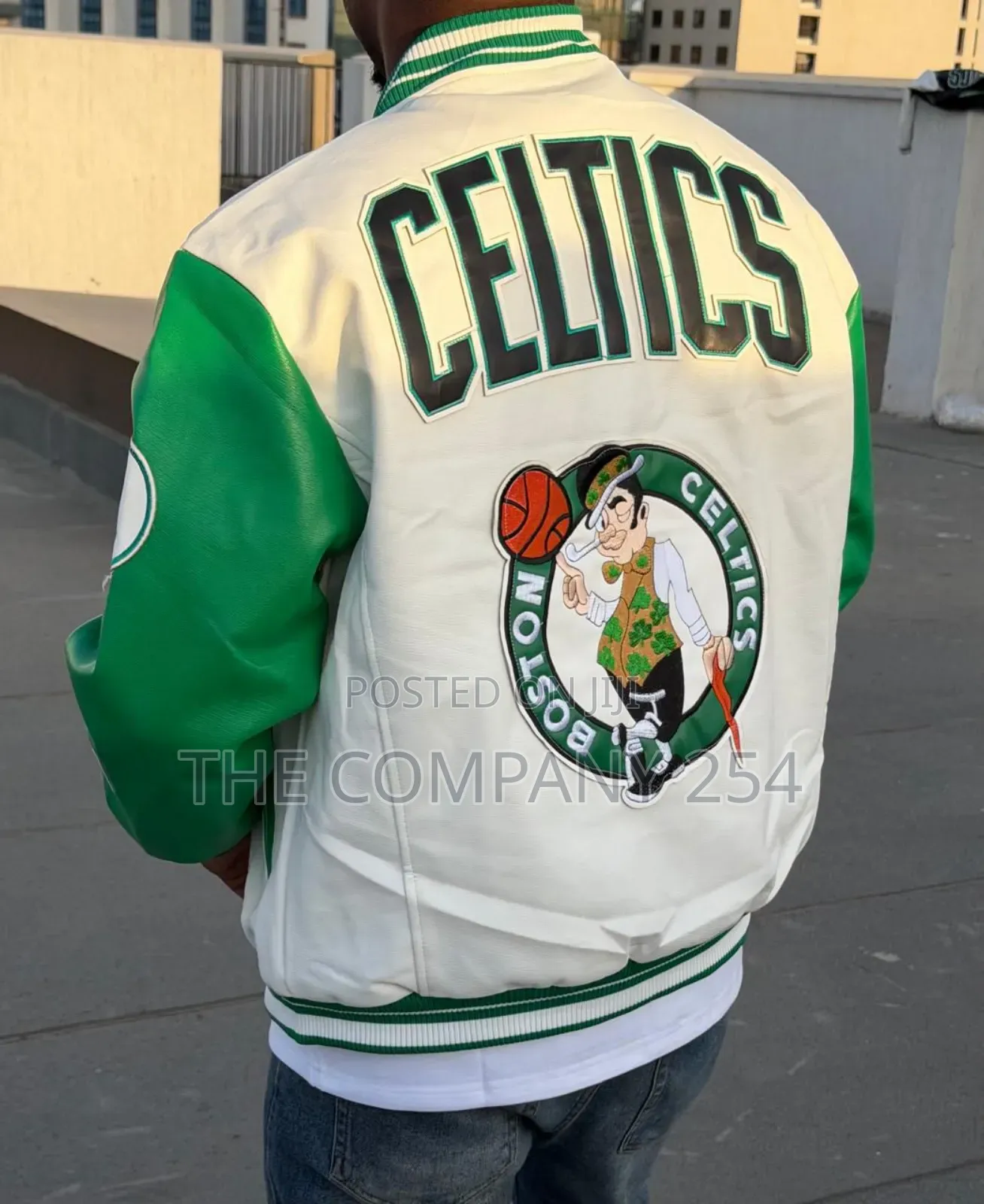 Quality Leather Collage Unisex Celtic Rider Jacket