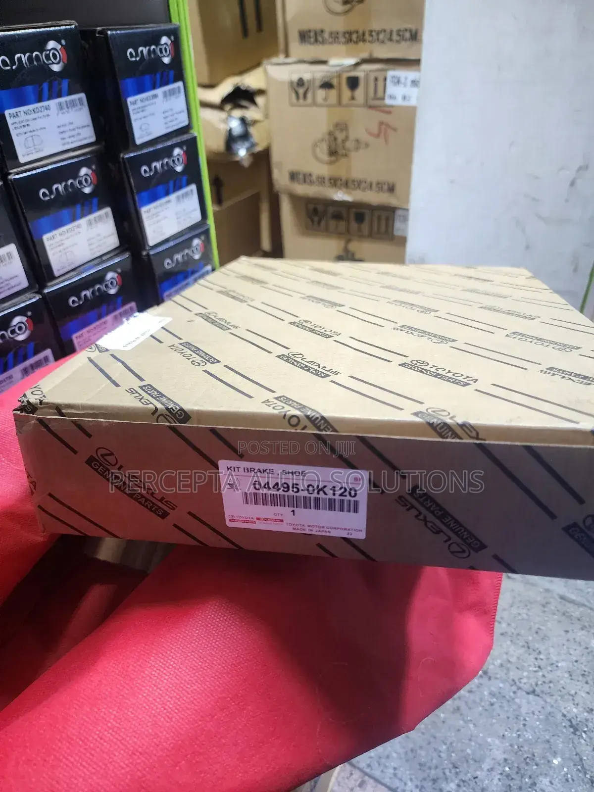 Toyota Hilux Vigo Gun135/Kun25/Kun35, Fortuner Brake Shoe 04495-0k120