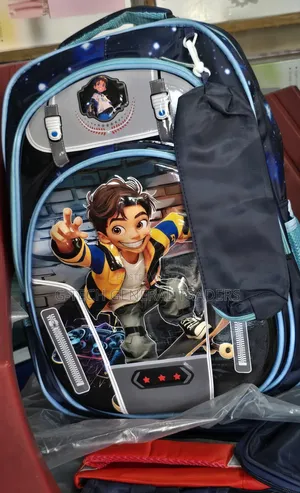 Executive Cartoon Themed Backpack School Bag for Kids