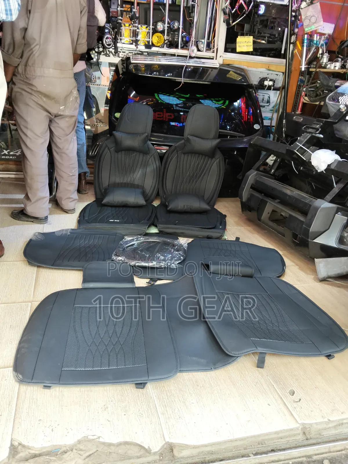 Universal Seat Covers Black