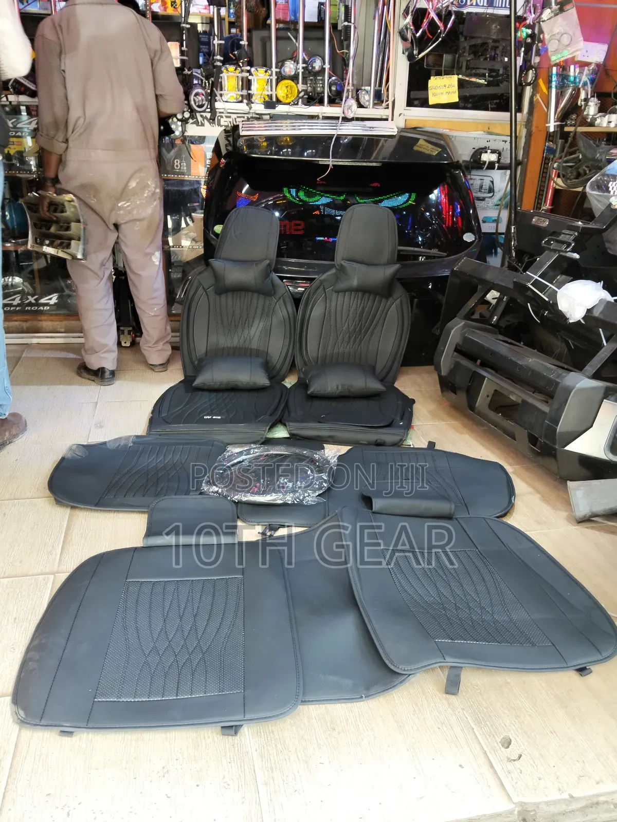 Universal Seat Covers Black