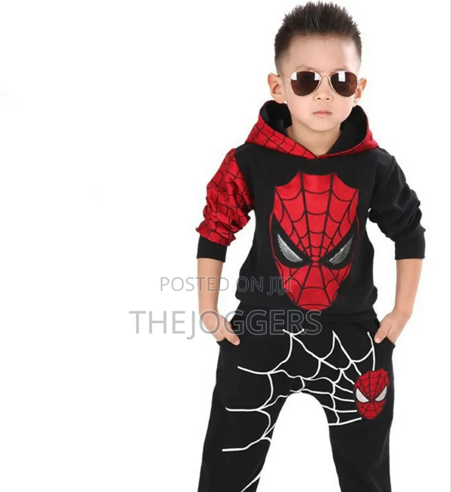 2pcs Kids Baby Boy Spider-Man Tops+Pants Outfits Set Casual Clothes