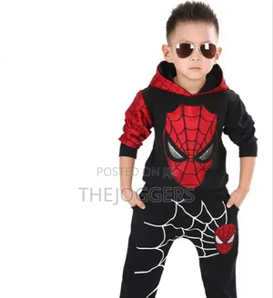 2pcs Kids Baby Boy Spider-Man Tops+Pants Outfits Set Casual Clothes