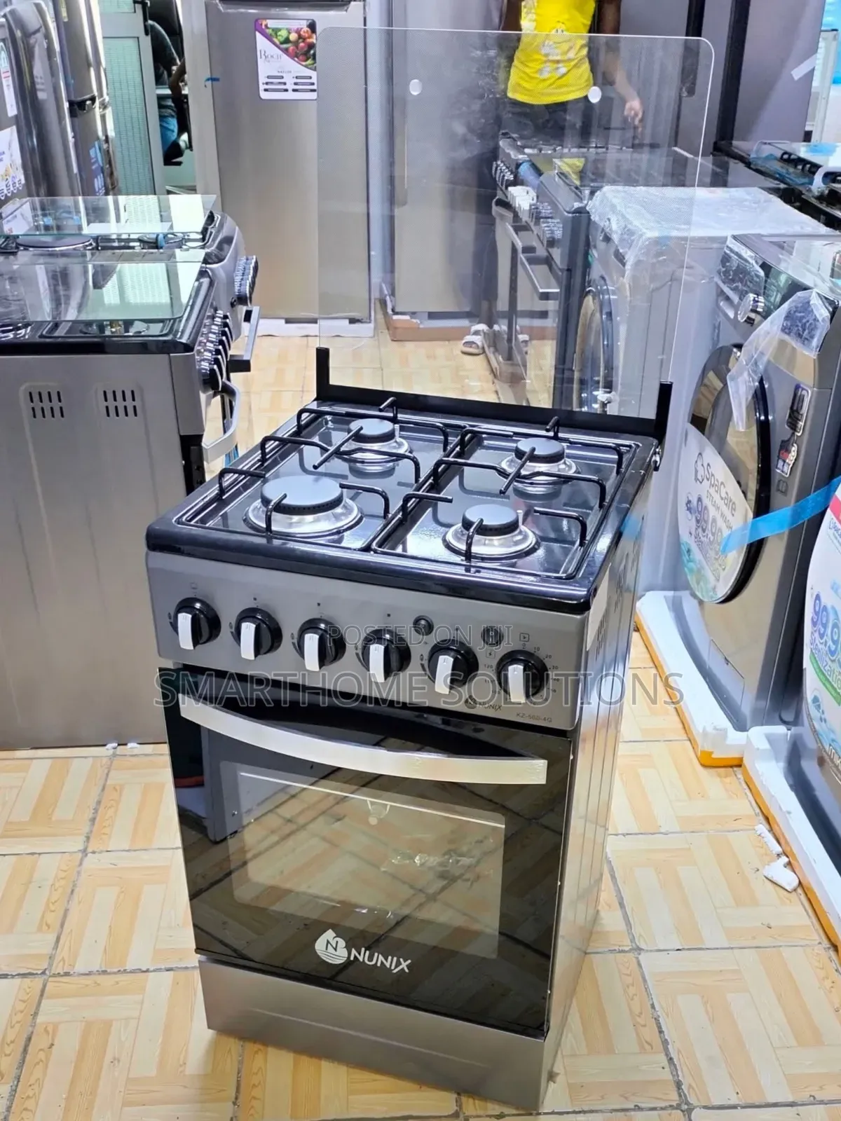 Nunix 4 Full Gas Cooker 50 By 55