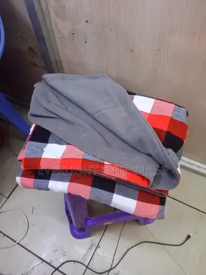 Masaai Shuka With Fleece Grey
