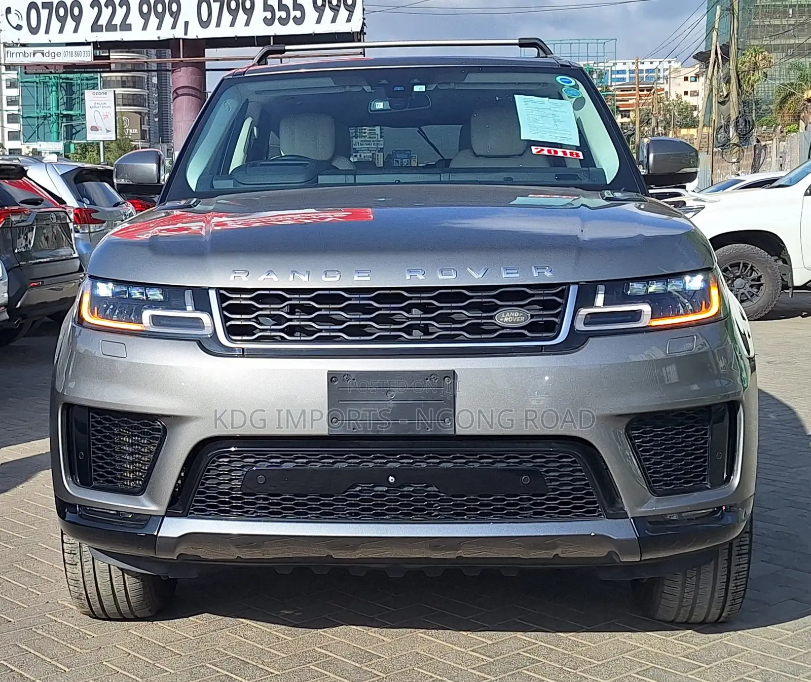 Land Rover Range Rover Sport 2018 Gray
