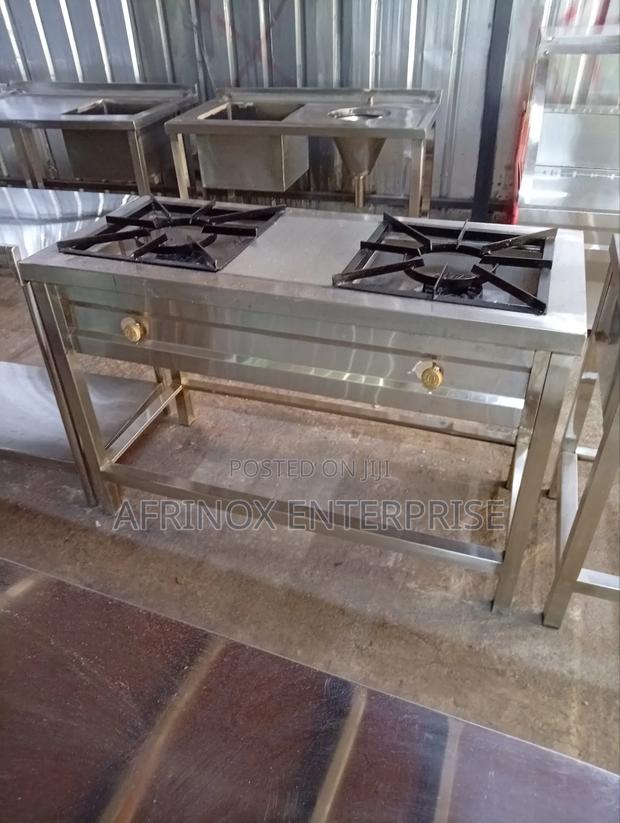 Gas Cooker, 2 Burners - main view