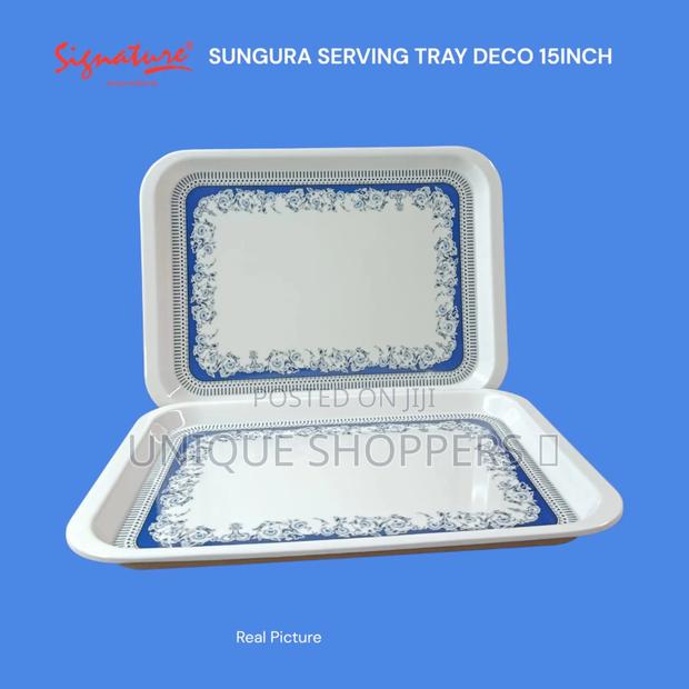 Signature Melamine Sungura Serving Trays