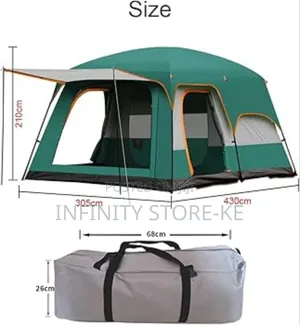 2 Rooms Camping Tent/ 5-12 Camping Tent