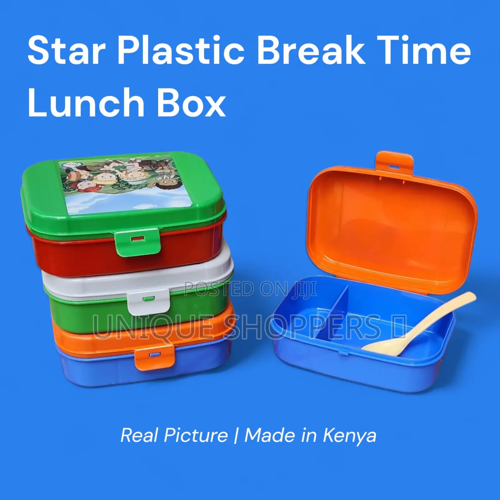 Star Plastic Break Time Lunch Box
