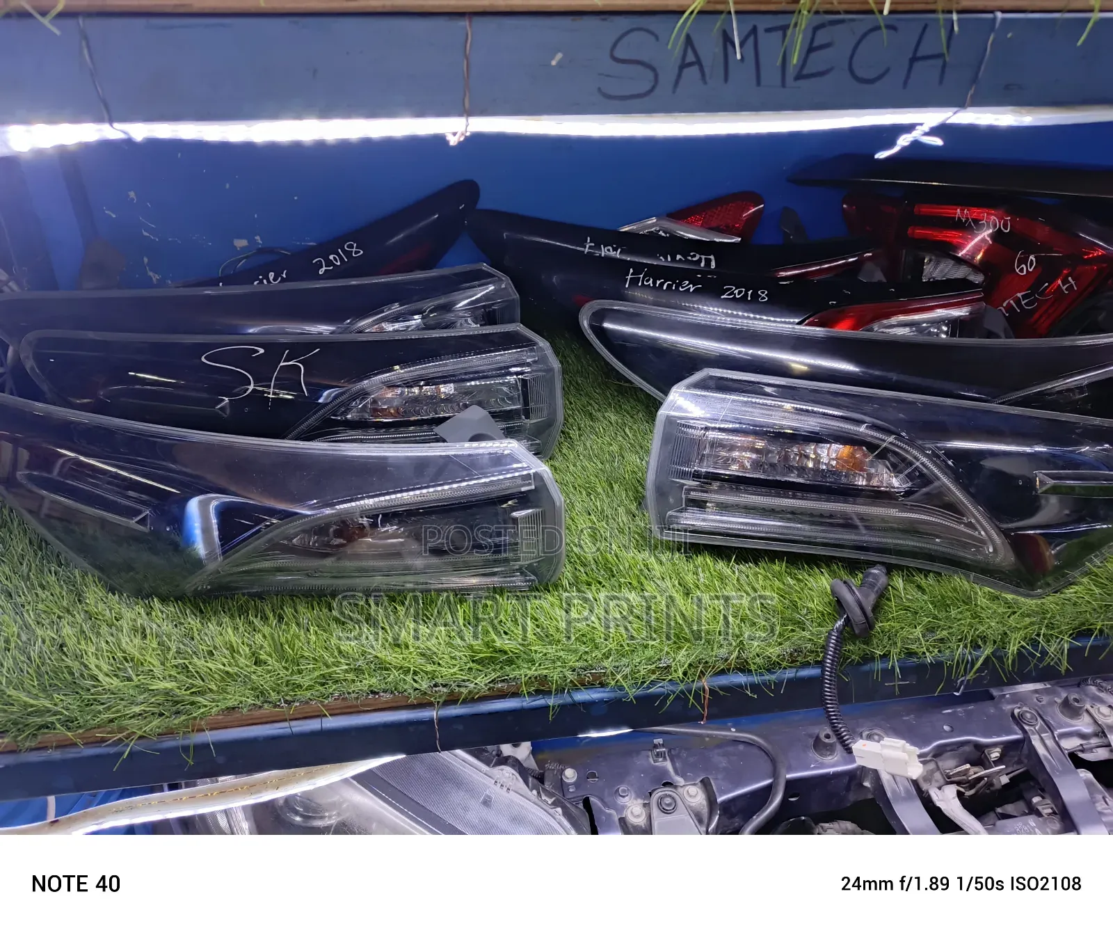 Genuine Ex Japan Toyota Harrier 2014 Taillights Available