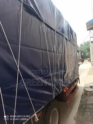 6.8m Long Truck – Tarpaulin Cover Set
