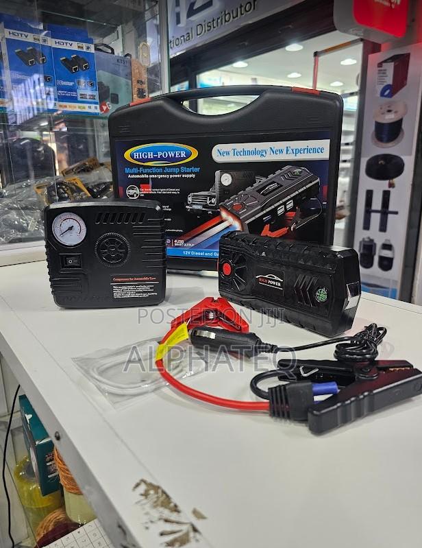 Car Jamp Starter Kit and Air Compressor