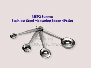 Sunnex Stainless Steel Measuring Spoon 4pcs
