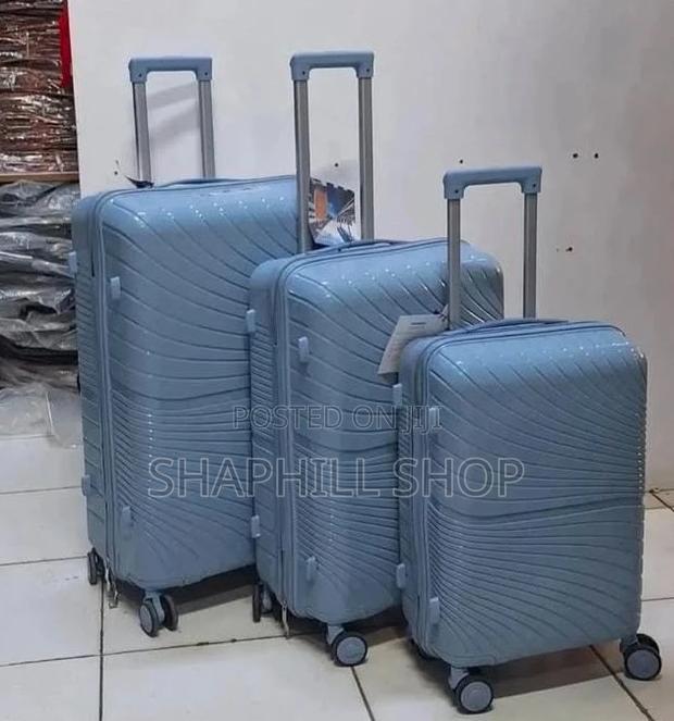 Large Capacity 3in1 Rubber Suitcase Size 29 - main view