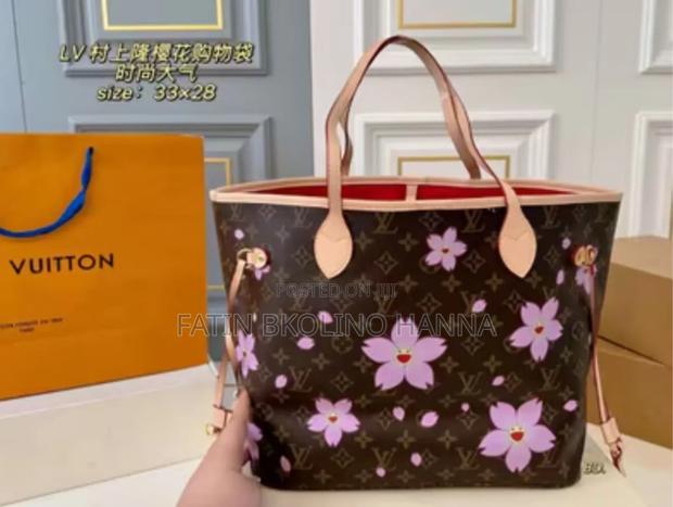 Lv Floral Tote Bags - main view