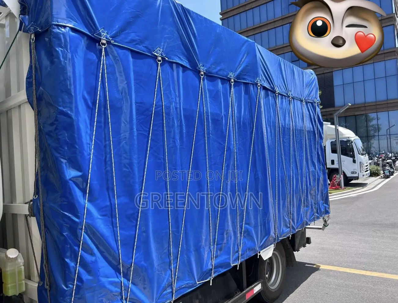 10m Long Truck – Tarpaulin Cover Set