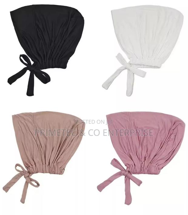 Soft Modal Muslim Turban Hat Inner Hijab Caps. - main view