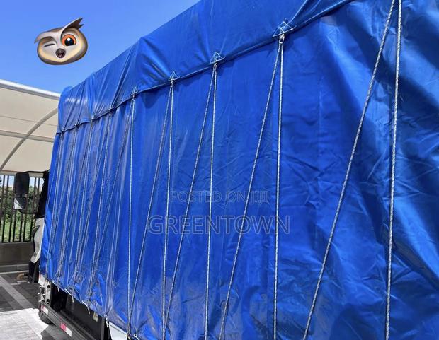 9.6m Long Truck – Tarpaulin Cover Set