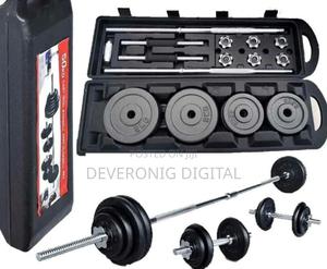 50kgs York Dumbbell Set With Barbell