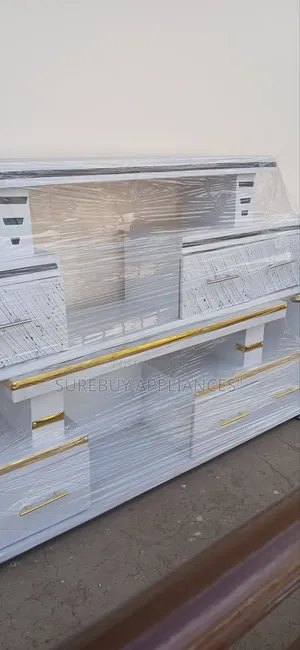 Marble! Tv Stand With Marble Coating and Light