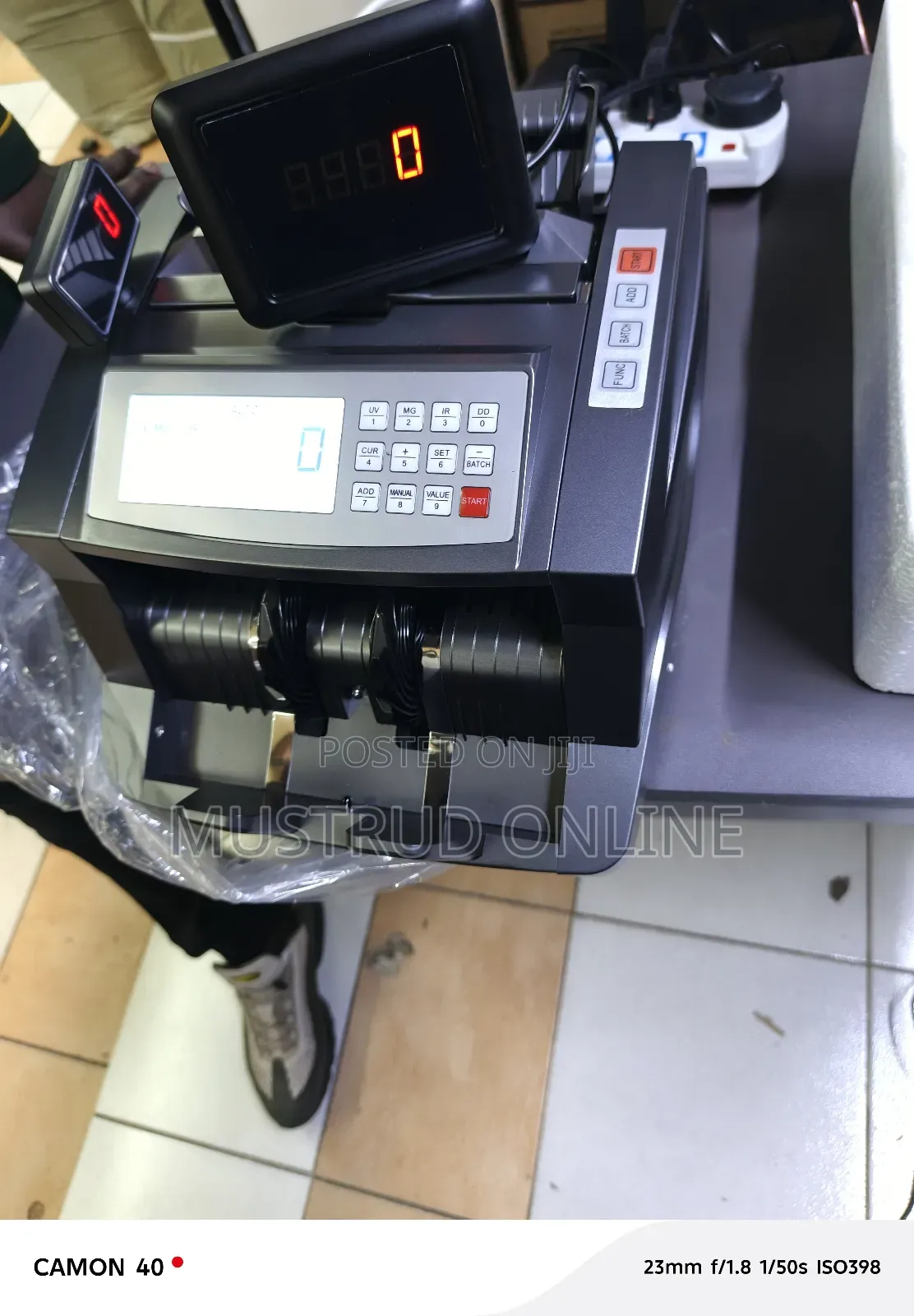 Counterfeit Bill Counter Machine