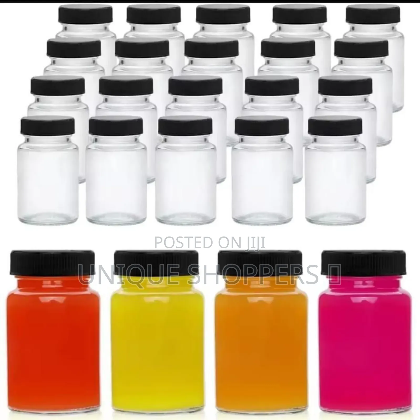 Glass Lemon/Ginger Shot Jar*
