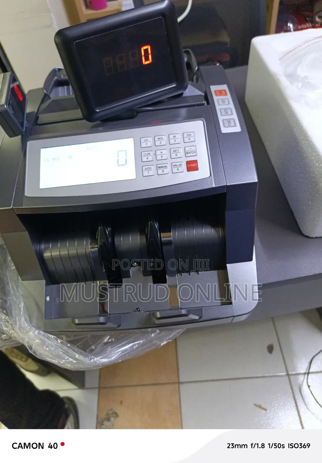 Banking Bill Counter/Counterfeit Detector