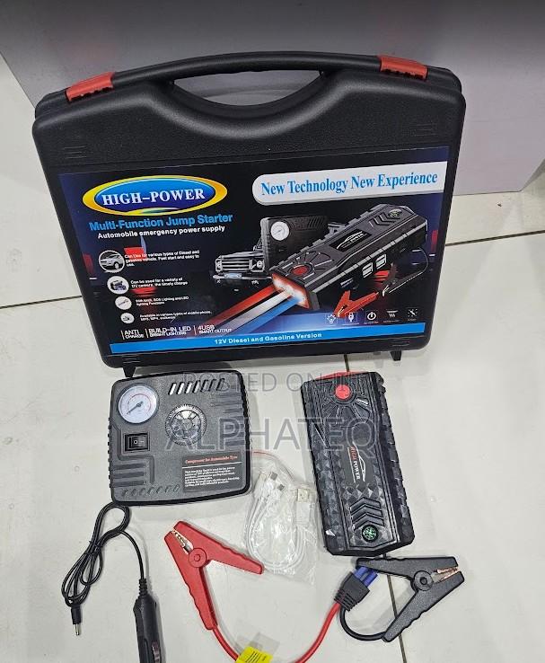 Jump Starter + Portable Car Power Bank Battery Charger Jumpstarter