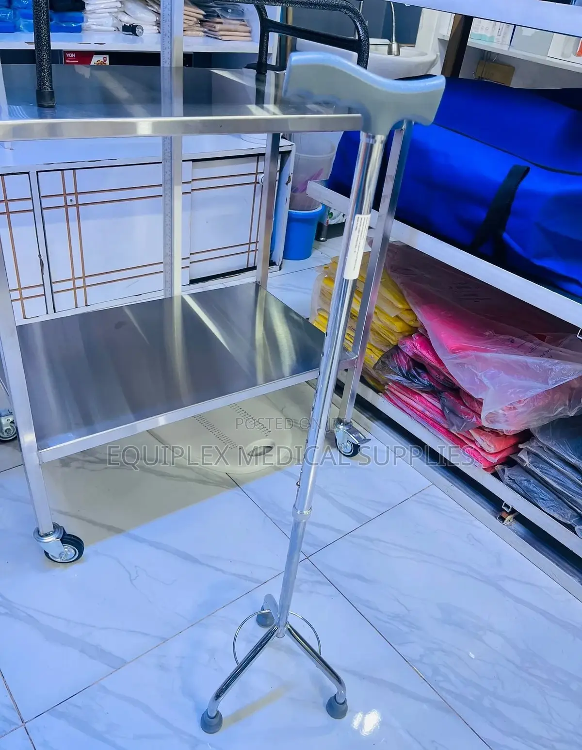 Tripod Walking Stick (Stable and Lightweight Mobility Support)