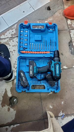 Makita 48v Cordless Electric Drill With 2 Battery Bits and Accessories - main view