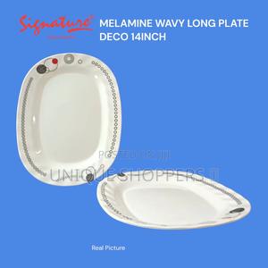 Signature Melamine Wavy Long Plate - thumbnail 2