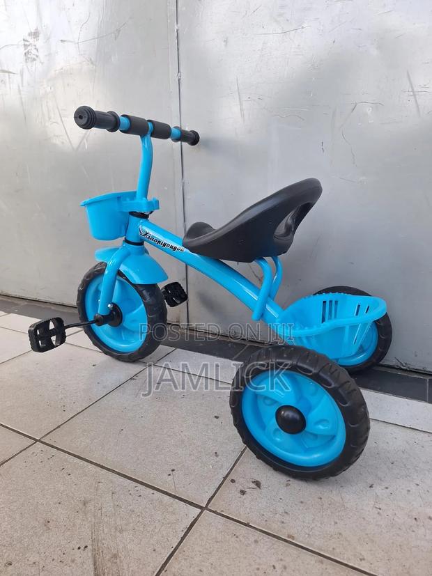 Kids Mini Tricycle – Red Blue -Gn - thumbnail 2