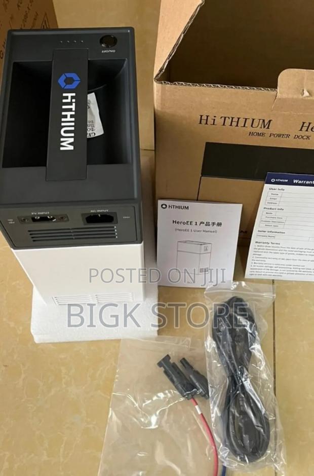 Portable Powerbank Station Solar Power Lithium 3in1 Output 200w