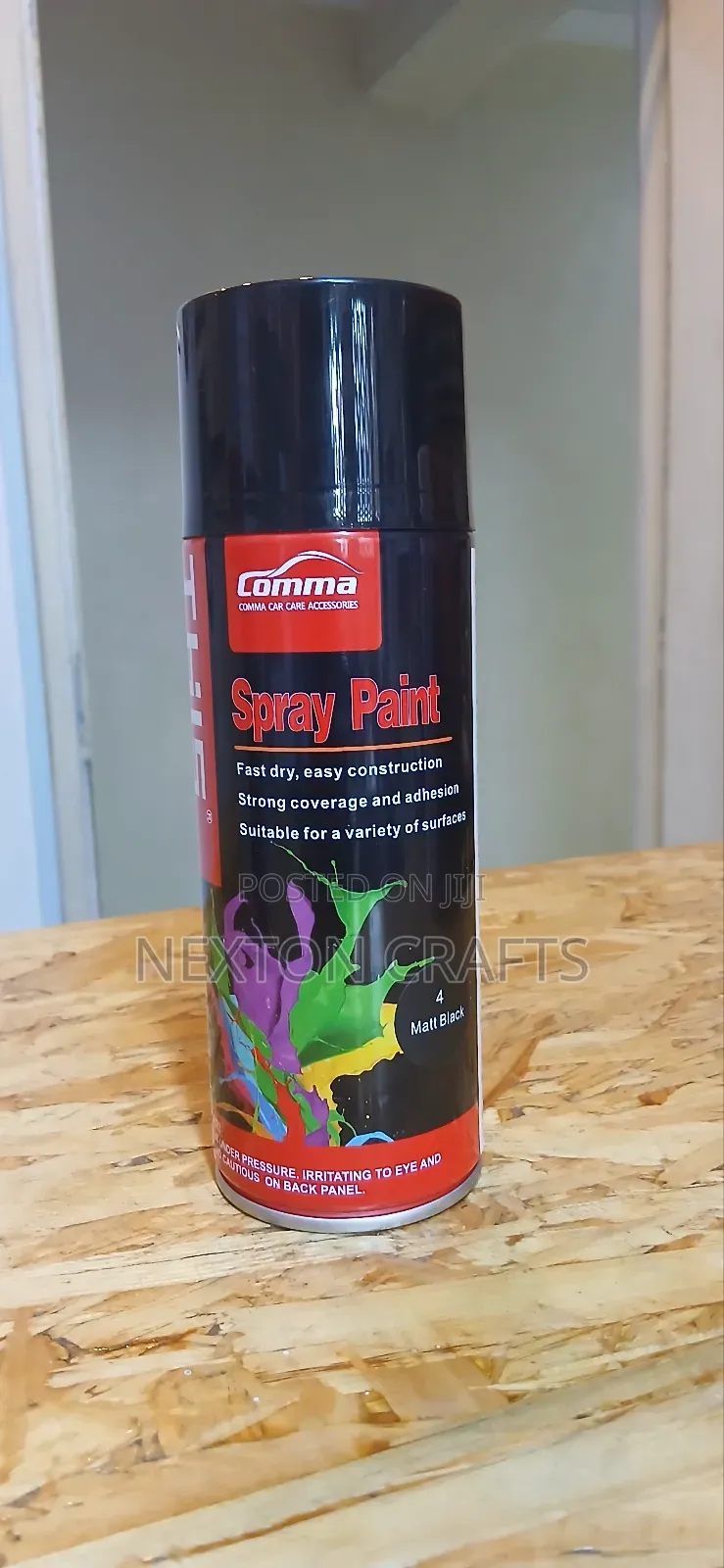 Spray Paint Matt Black