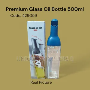 Premium Glass Oil Bottle – 500ml