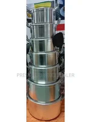 Tornado Tc 14-Piece Stainless Steel Cooking Pot Set" 