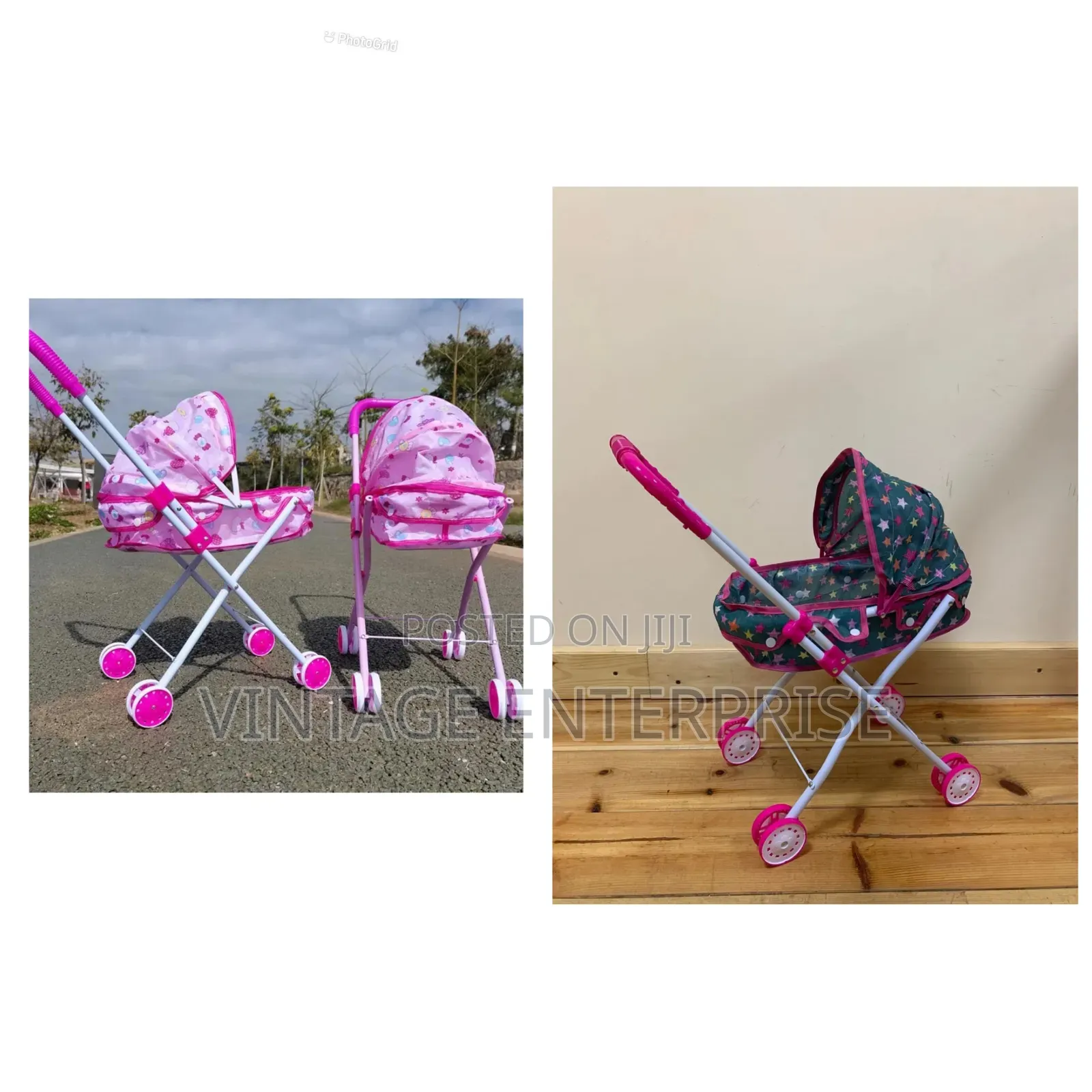 Folding Baby Doll Stroller